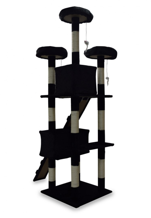 DRAPAK DLA KOTA Czarny 170cm DOMEK LEGOWISKO DOMEK DRAPAK DLA KOTA Czarny 170cm DOMEK LEGOWISKO DOMEK
