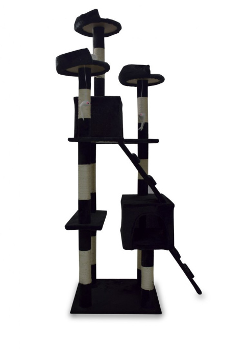 DRAPAK DLA KOTA Czarny 170cm DOMEK LEGOWISKO DOMEK DRAPAK DLA KOTA Czarny 170cm DOMEK LEGOWISKO DOMEK