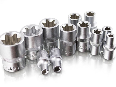 Zestaw 12 nasadek TORX Zestaw 12 nasadek TORX