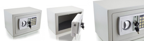 Sejf meblowy elektroniczny (jasny szary) Sejf meblowy elektroniczny (jasny szary)