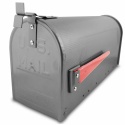 Skrzynka Amerykańska Pocztowa na Listy Gazety Grafitowa USA POSTMAIL