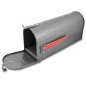 Skrzynka Amerykańska Pocztowa na Listy Gazety Grafitowa USA POSTMAIL