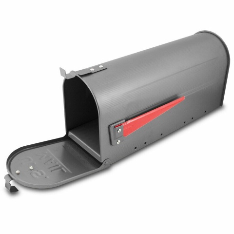 Skrzynka Amerykańska Pocztowa na Listy Gazety Grafitowa USA POSTMAIL Skrzynka Amerykańska Pocztowa na Listy Gazety Grafitowa USA POSTMAIL
