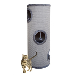 Drapak/Tuba/ Wieża/ Legowisko dla Kota 100cm Szary
