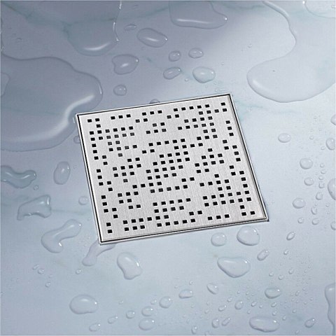 ODPŁYW KWADRATOWY PIXEL STAL NIERDZEWNA ŚCIEK PRYSZNICOWY BRODZIK 25X25 ODPŁYW KWADRATOWY PIXEL STAL NIERDZEWNA ŚCIEK PRYSZNICOWY BRODZIK 25X25
