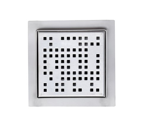 ODPŁYW KWADRATOWY PIXEL STAL NIERDZEWNA ŚCIEK PRYSZNICOWY BRODZIK 15X15 ODPŁYW KWADRATOWY PIXEL STAL NIERDZEWNA ŚCIEK PRYSZNICOWY BRODZIK 15X15