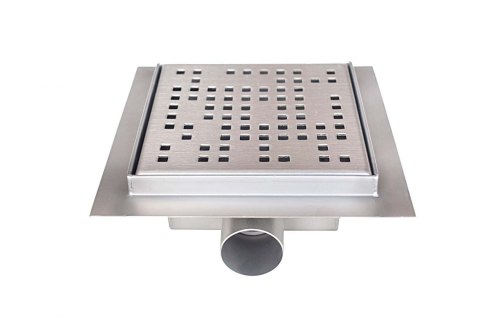 ODPŁYW KWADRATOWY PIXEL STAL NIERDZEWNA ŚCIEK PRYSZNICOWY BRODZIK 15X15 ODPŁYW KWADRATOWY PIXEL STAL NIERDZEWNA ŚCIEK PRYSZNICOWY BRODZIK 15X15
