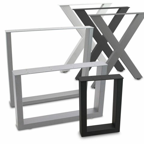 Nogi do stołu, podpórki, kształt X 72X60 BIAŁE Nogi do stołu, podpórki, kształt X 72X60 BIAŁE