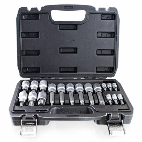 Zestaw kluczy bitów 18 elementów TORX Bituxx Nasadki Zestaw kluczy bitów 18 elementów TORX Bituxx Nasadki