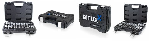 Zestaw kluczy bitów 18 elementów TORX Bituxx Nasadki Zestaw kluczy bitów 18 elementów TORX Bituxx Nasadki