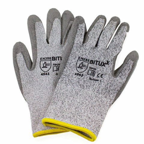 RĘKAWICZKI RĘKAWICE POWŁOKA PU ROBOCZE S-XXL 10 PAR RĘKAWICZKI RĘKAWICE POWŁOKA PU ROBOCZE S-XXL 10 PAR