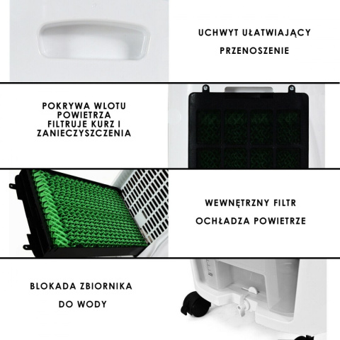 PRZENOŚNY MOBILNY KLIMATOR NAWILŻACZ AIR COOLER PRO PRZENOŚNY MOBILNY KLIMATOR NAWILŻACZ AIR COOLER PRO