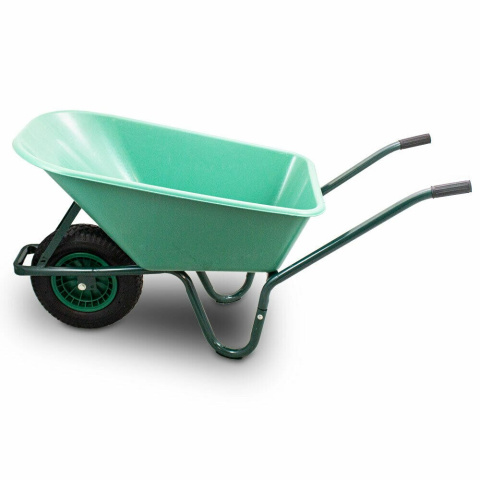 Taczka Ogrodowa/Budowlana Jednokołowa 100L 250kg Misa PVC Taczka Ogrodowa/Budowlana Jednokołowa 100L 250kg Misa PVC