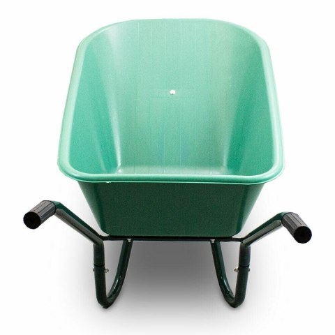 Taczka Ogrodowa/Budowlana Jednokołowa PU 100L 250kg Misa PVC Żólte Koło Taczka Ogrodowa/Budowlana Jednokołowa PU 100L 250kg Misa PVC Żólte Koło