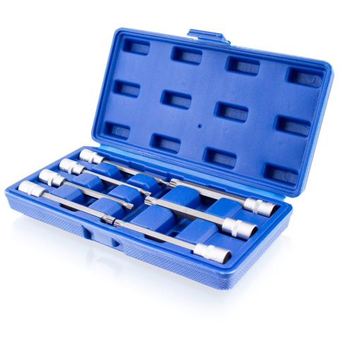 ZESTAW DŁUGICH NASADEK 3/8" HEX, SPLINE XZN I TORX 110MM 21 ELEMENTÓW ZESTAW DŁUGICH NASADEK 3/8" HEX, SPLINE XZN I TORX 110MM 21 ELEMENTÓW