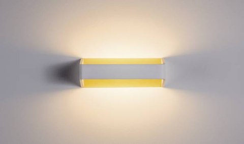 Lampa Ścienna Kinkiet LED 5.5W Biało-Złoty Lampa Ścienna Kinkiet LED 5.5W Biało-Złoty