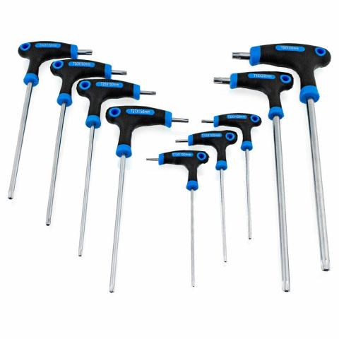 ZESTAW ŚRUBOKRĘTÓW TORX TYP T 9 ELEMENTÓW ZESTAW ŚRUBOKRĘTÓW TORX TYP T 9 ELEMENTÓW