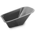 Zapasowa misa koryto wanna plastikowa do taczki taczka PVC 100L Czarna