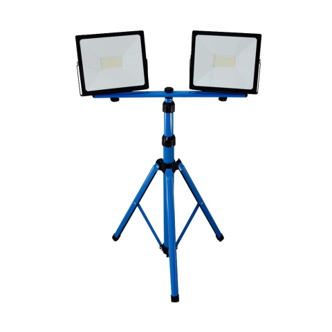 Lampa LED naświetlacz 2x50W na statywie budowlana Lampa LED naświetlacz 2x50W na statywie budowlana
