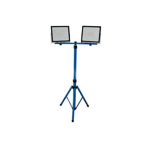 Lampa LED naświetlacz 2x50W na statywie budowlana Lampa LED naświetlacz 2x50W na statywie budowlana