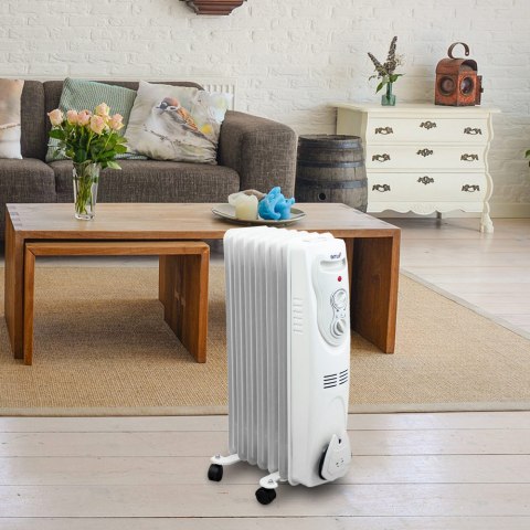 Elektryczny grzejnik olejowy 1500W Elektryczny grzejnik olejowy 1500W