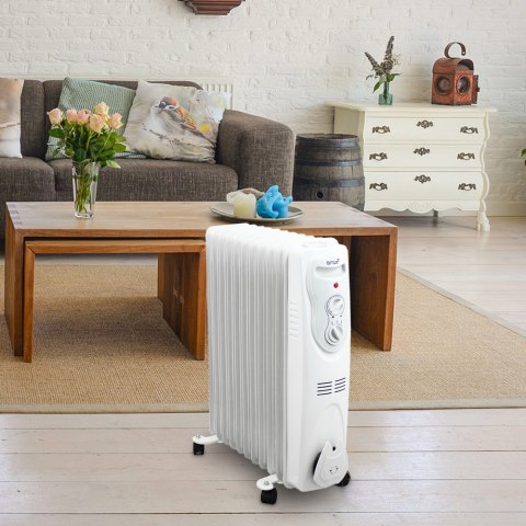 Elektryczny grzejnik olejowy 2500W Elektryczny grzejnik olejowy 2500W