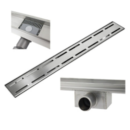 ODPŁYW LINIOWY Line Z SYFONEM 140cm STAL NIERDZEWNA