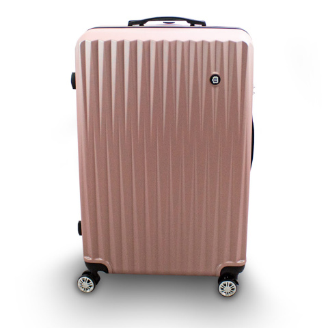 Zestaw 3 walizek podróżnych BARUT rosegold Zestaw 3 walizek podróżnych BARUT rosegold