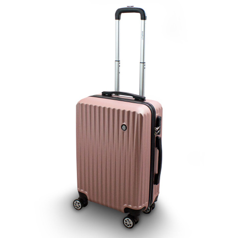 Zestaw 3 walizek podróżnych BARUT rosegold Zestaw 3 walizek podróżnych BARUT rosegold