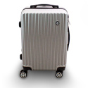 Zestaw 3 walizek podróżnych BARUT srebrne
