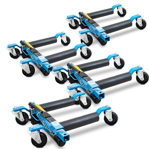Wózek rolka pod koła z podnośnikiem hydraulicznym 4szt. Wózek rolka pod koła z podnośnikiem hydraulicznym 4szt.