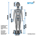 MANEKIN WYSTAWOWY PEŁNOPOSTACIOWY DZIECIĘCY DZIEWCZYNKA 110CM