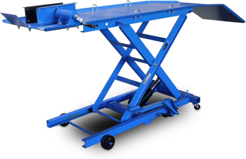 Podnośnik nożycowy hydrauliczny platforma serwisowa do motocykli do 364kg Podnośnik nożycowy hydrauliczny platforma serwisowa do motocykli do 364kg