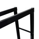 Stojak na drewno kominkowe opałowe 80x25x100cm