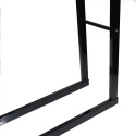 Stojak na drewno kominkowe opałowe 80x25x150cm