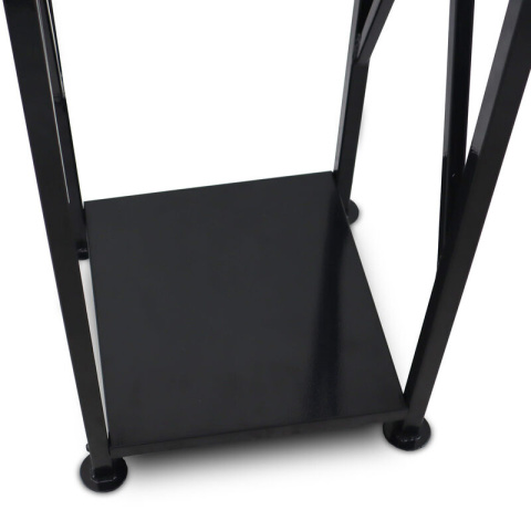 Stojak organizer na drewno opałowe kominkowe 37x37x111cm Stojak organizer na drewno opałowe kominkowe 37x37x111cm