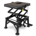 Podnośnik HYDRAULICZNY Nożycowy Platforma podnosząca 135kg czarny Podnośnik HYDRAULICZNY Nożycowy Platforma podnosząca 135kg czarny