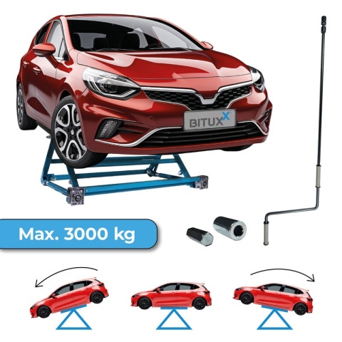 Podnośnik warsztatowy uchylny mobilny do 3000kg Podnośnik warsztatowy uchylny mobilny do 3000kg