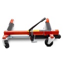 Wózek rolka pod koła z podnośnikiem hydraulicznym 2szt. czerwony Wózek rolka pod koła z podnośnikiem hydraulicznym 2szt. czerwony
