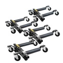 Wózek rolka pod koła z podnośnikiem hydraulicznym 4szt. czarny Wózek rolka pod koła z podnośnikiem hydraulicznym 4szt. czarny