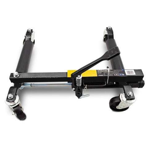 Wózek rolka pod koła z podnośnikiem hydraulicznym 4szt. czarny Wózek rolka pod koła z podnośnikiem hydraulicznym 4szt. czarny