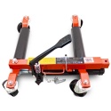 Wózek rolka pod koła z podnośnikiem hydraulicznym czerwony Wózek rolka pod koła z podnośnikiem hydraulicznym czerwony