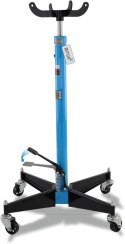 Hydrauliczny podnośnik do skrzyń biegów mobilny do 500kg niebieski