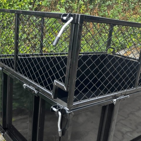 Przyczepka wywrotka do traktorka ogrodowego quada 300kg 114x76cm