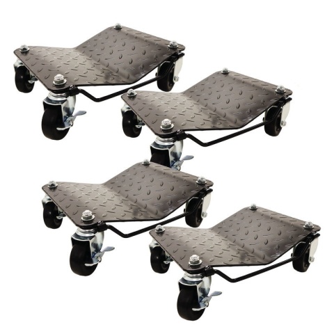 Wózki rolki manewrowe samochodowe 4x 680kg