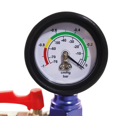 Zestaw próżniowy do odpowietrzania chłodzenia 14el manometr adaptery