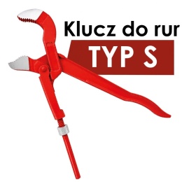 Klucz Szczypce do rur Typ S 1