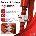 Klucz Szczypce do rur Typ S 1" do instalacji WOD-GAZ BITUXX