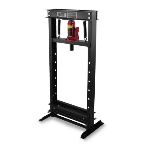 Prasa hydrauliczna ramowa do łożysk 12000 kg (12 ton) czarna BITUXX