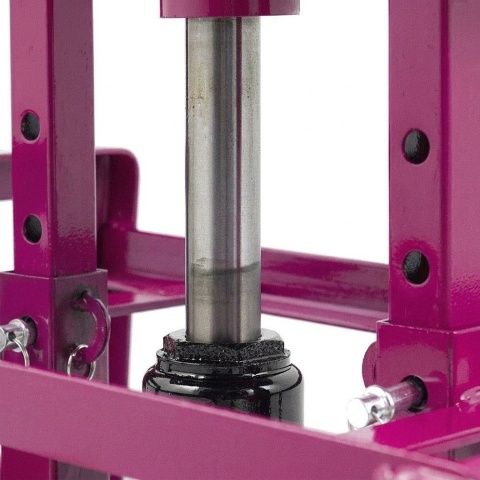 Rampy samochodowe z podnośnikiem hydraulicznym 2x2000kg magenta